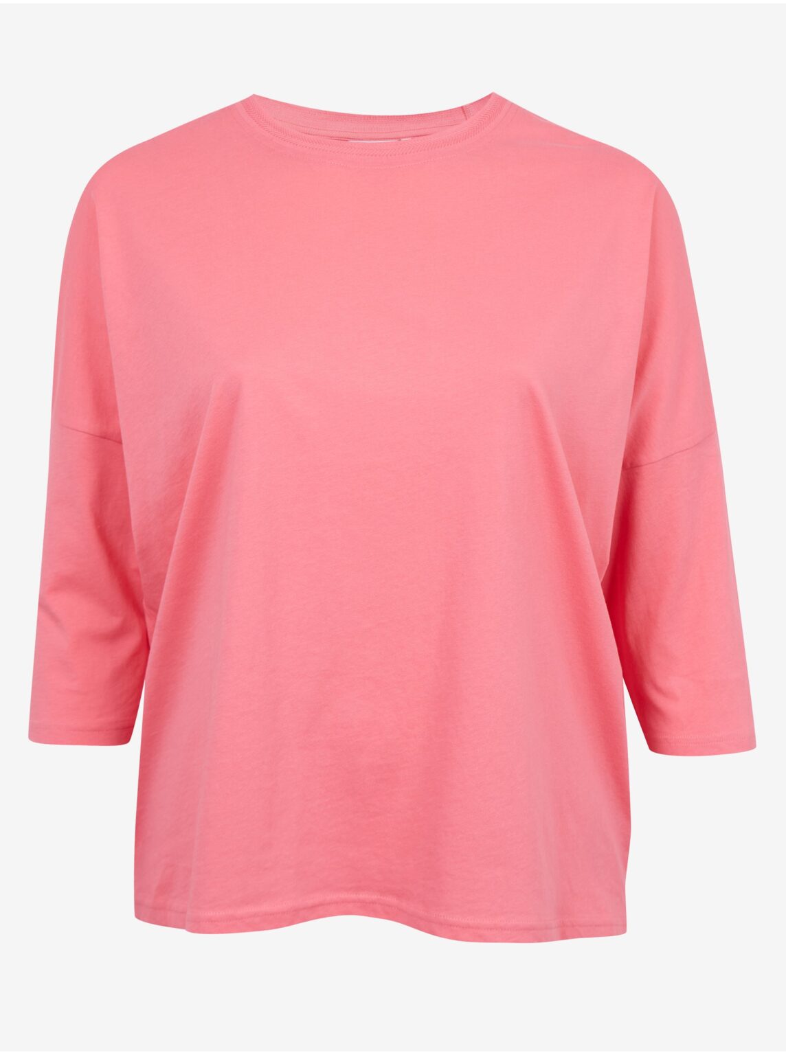 Pink women's basic t-shirt Fransa - Women's
