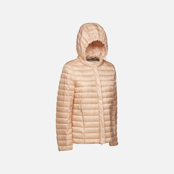 Pink women's down jacket Geox Jaysen - Women's
