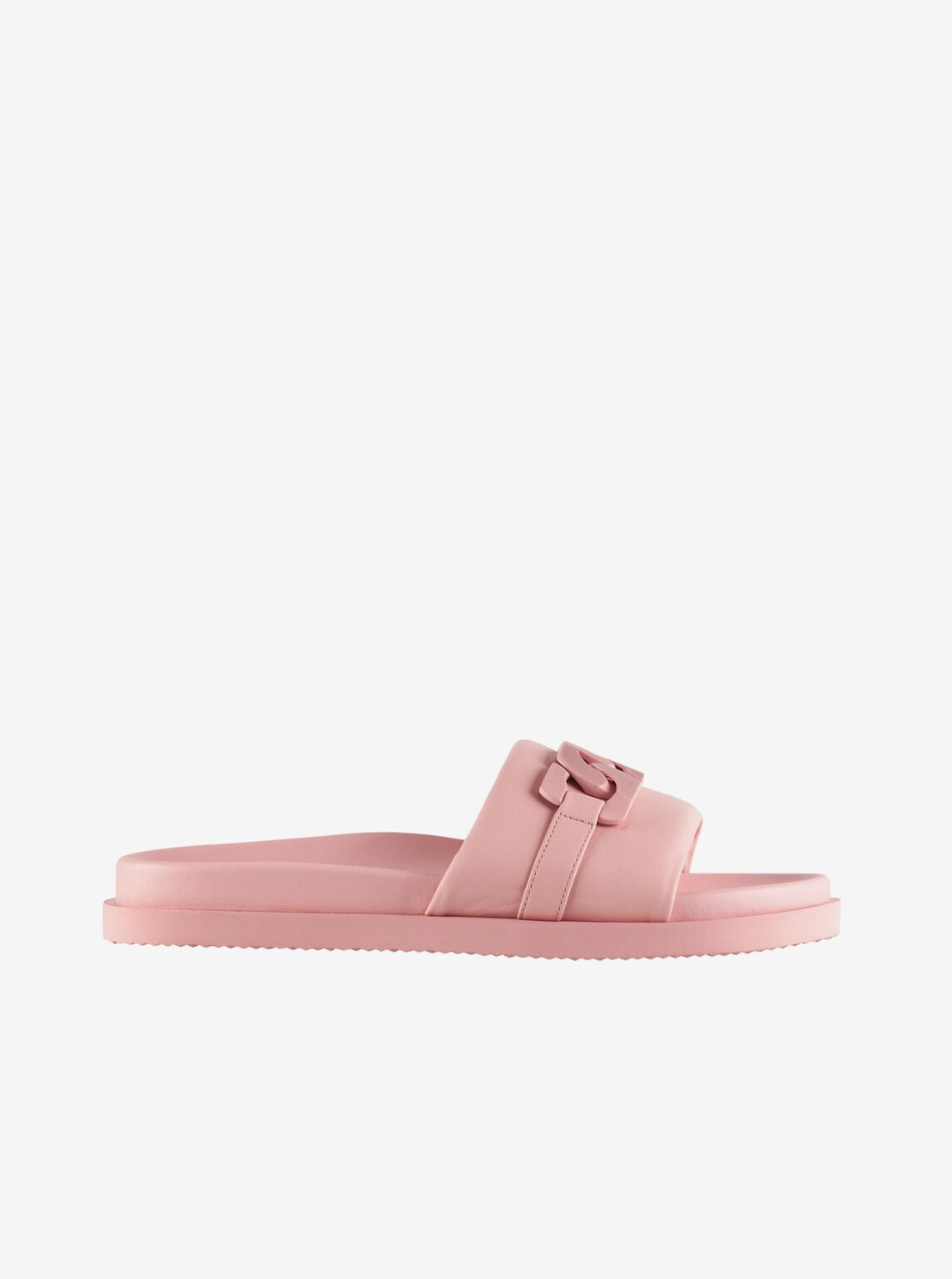 Pink women's leather slippers Högl Gemma - Women's