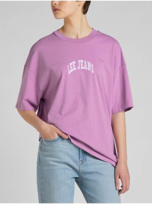 Pink women's oversize T-shirt Lee - Women's