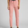 Pink women's straight fit jeans Lee Carol - Women