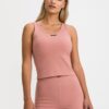 Pink women's tank top Vans Well Suited - Women