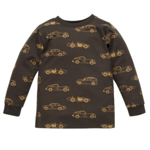 Pinokio Blouse Graphite Old Cars