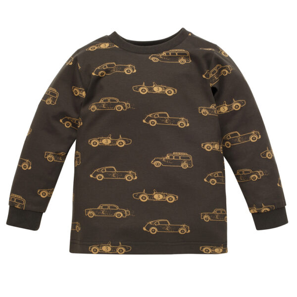 Pinokio Blouse Graphite Old Cars