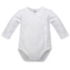 Pinokio Bodysuit Buttoned Long Sleeve White