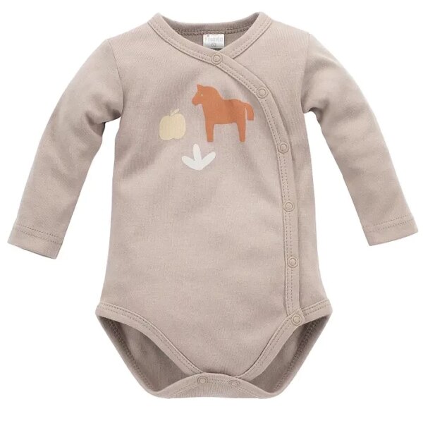 Pinokio Bodysuit Buttoned Wooden Pony