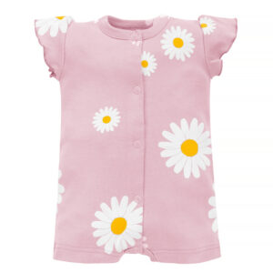 Pinokio Romper Buttoned Daisy