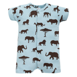 Pinokio Romper Buttoned Safari