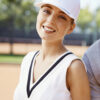 Pinstripe cap white/black