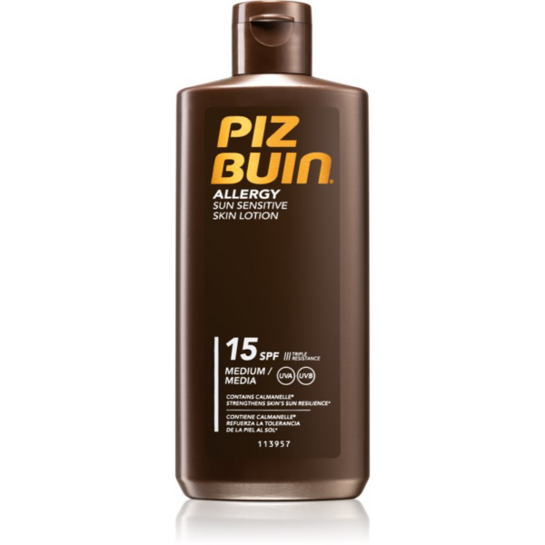 Piz Buin Allergy naptej érzékeny bőrre SPF 15 200 ml-Ár