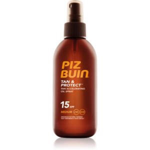Piz Buin Tan & Protect napozást elősegítő védő olaj SPF 15 150 ml-Ár