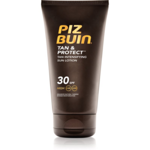 Piz Buin Tan & Protect napozást elősegítő védő tej SPF 30 150 ml-ár