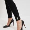 Plain skinny trousers