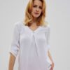 Plain viscose shirt