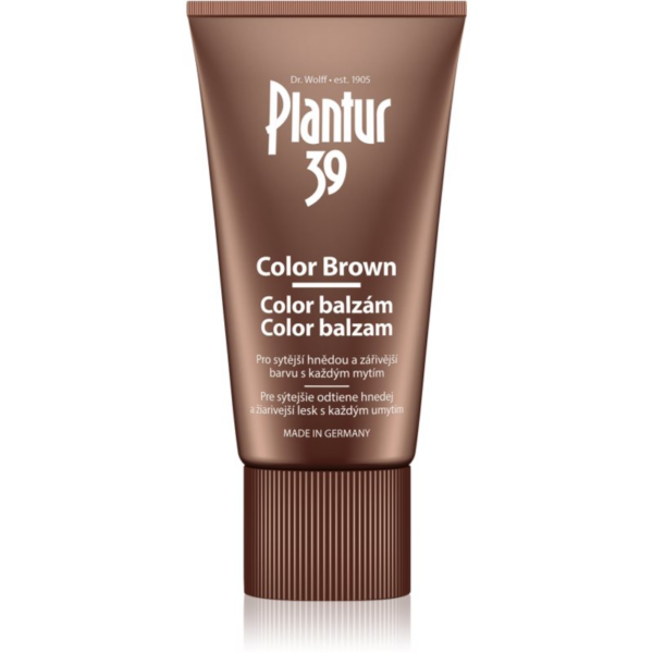 Plantur 39 Color Brown balzsam koffein kivonattal a barna árnyalatú hajra 150 ml-Ár