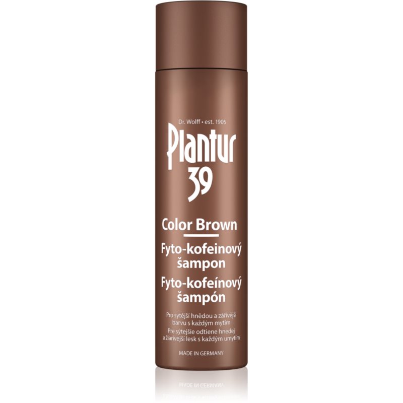 Plantur 39 Color Brown sampon koffein kivonattal a barna árnyalatú hajra 250 ml-Ár