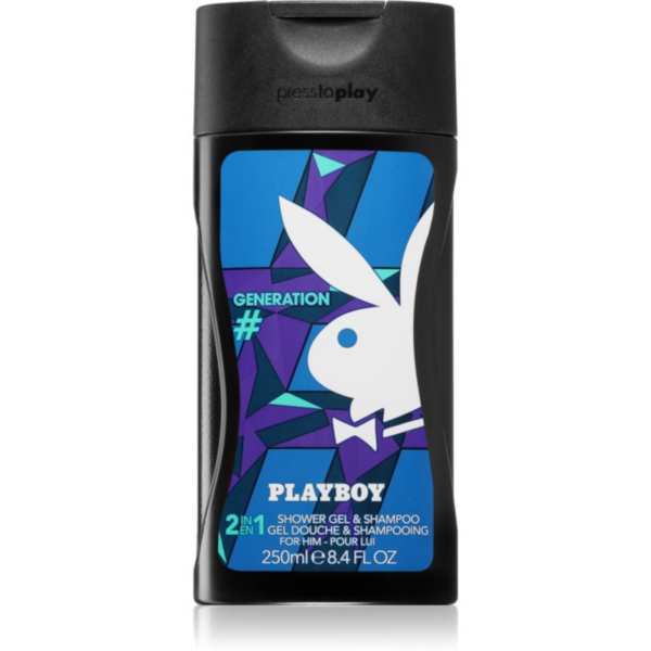 Playboy Generation tusfürdő gél 2 az 1-ben uraknak 250 ml-Ár