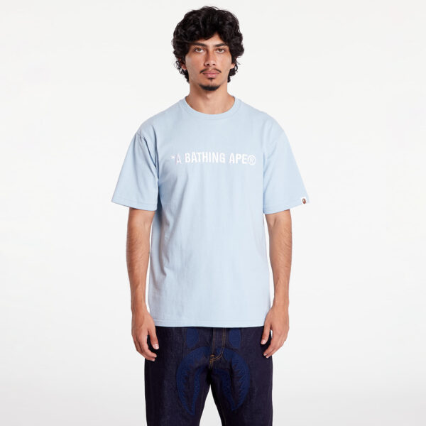 Póló A BATHING APE A Bathing Ape Logo Tee Sax XXL-alacsony-ár