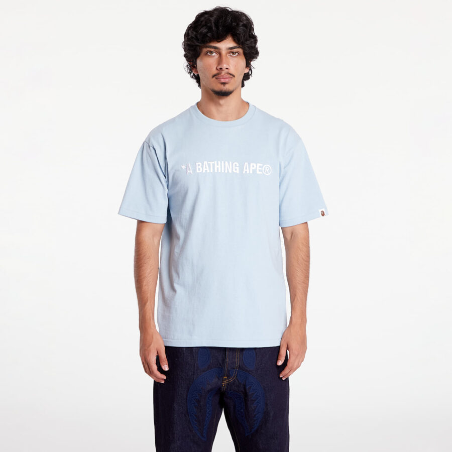 Póló A BATHING APE A Bathing Ape Logo Tee Sax XXL-alacsony-ár