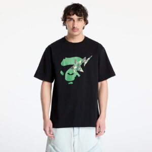 Póló A BATHING APE Abc Camo Ape Face Star Tee UNISEX Black S-alacsony-ár