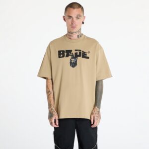 Póló A BATHING APE Bape Army Relaxed Fit Tee Beige S-alacsony-ár