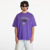 Póló A BATHING APE Garment Dye Rhinestone Logo Relaxed Fit Short Sleeve Tee Purple L-alacsony-ár