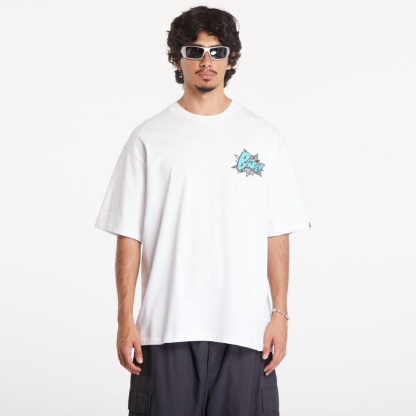 Póló A BATHING APE Graffiti Bape Relaxed Fit Short Sleeve Tee White XXXL-alacsony-ár