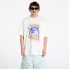 Póló A BATHING APE Heavy Washed Logo Relaxed Fit Tee UNISEX Ivory S-alacsony-ár