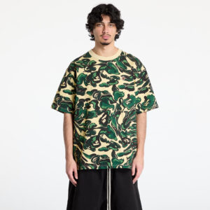 Póló A BATHING APE Marbling Camo One Point Relaxed Fit Tee UNISEX Green XXL-alacsony-ár