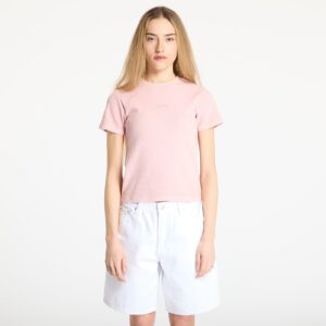 Póló A BATHING APE Pigment Dyed Rib Tee Pink XS-alacsony-ár