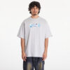 Póló A BATHING APE Rhinestone Logo Relaxed Fit Short Sleeve Tee Gray L-alacsony-ár