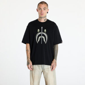 Póló A BATHING APE Shark Tee 2 Black XL-alacsony-ár