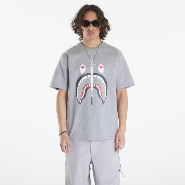Póló A BATHING APE Shark Tee Gray XXL-alacsony-ár