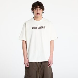 Póló A BATHING APE Slogan Relaxed Fit Tee UNISEX Ivory M-alacsony-ár