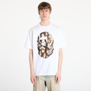 Póló A BATHING APE Trial Camo Big Ape Head Tee UNISEX White L-alacsony-ár