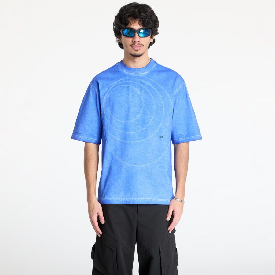 Póló A-COLD-WALL* Frequency T-Shirt Blue S-alacsony-ár