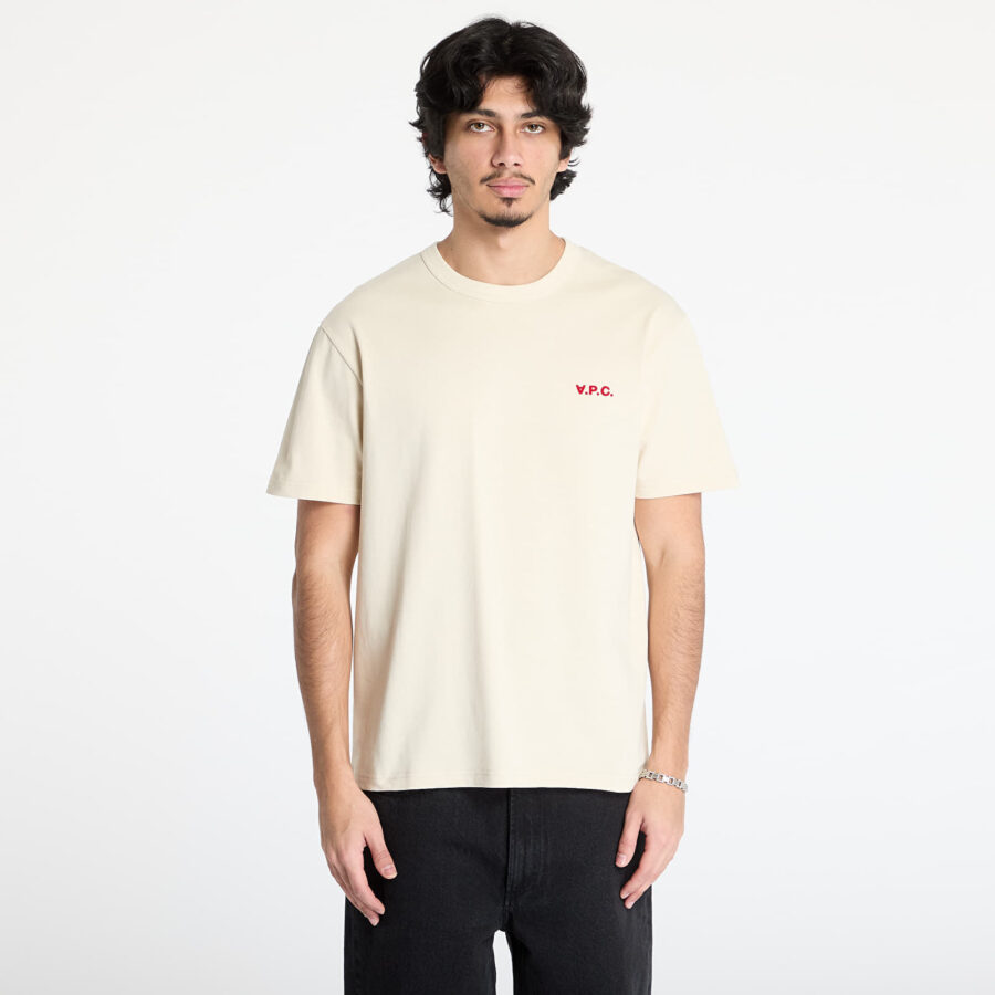 Póló A.P.C. Boxy Petit VPC T-Shirt Mastic Beige M-alacsony-ár