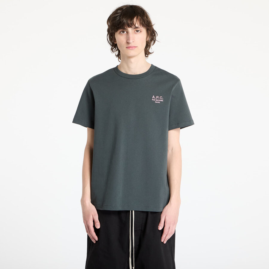 Póló A.P.C. Standard Rue Madame T-Shirt UNISEX Grey S-alacsony-ár