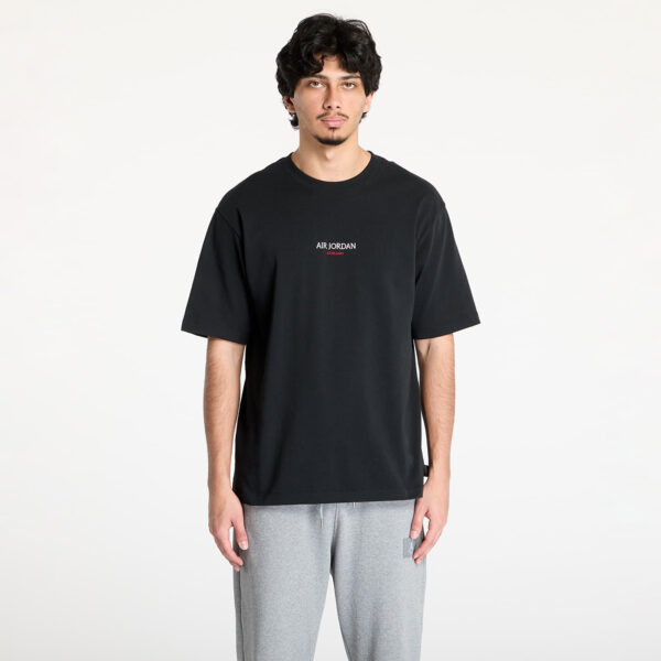 Póló Air Jordan 85 Men's Chicago T-Shirt Black/ Sail M-alacsony-ár