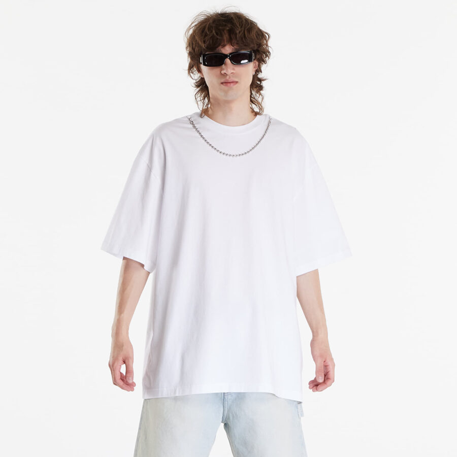 Póló Ambush Ballchain T-Shirt UNISEX Blanc De Blanc M-alacsony-ár