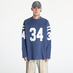 Póló Ambush Football L-S T-Shirt UNISEX Insignia Blue/ Tofu S-alacsony-ár
