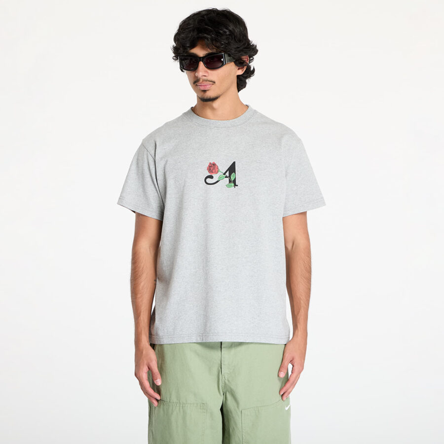 Póló Awake NY Flower Classic Tee Grey S-alacsony-ár