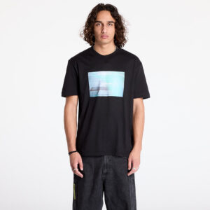 Póló Calvin Klein Jeans Basketball Court Graphic Tee Black M-alacsony-ár
