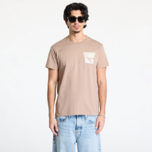 Póló Calvin Klein Jeans Soft Box Monogram Tee Taupe Gray XL-alacsony-ár