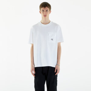 Póló Calvin Klein Jeans Texture Pocket Short Sleeve T-Shirt Bright White L-alacsony-ár