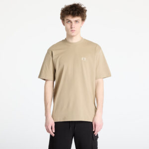 Póló Calvin Klein Jeans Woven Label Relaxed Tee Brown S-alacsony-ár