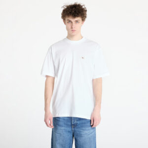 Póló Calvin Klein Jeans Woven Label Relaxed Tee White S-alacsony-ár