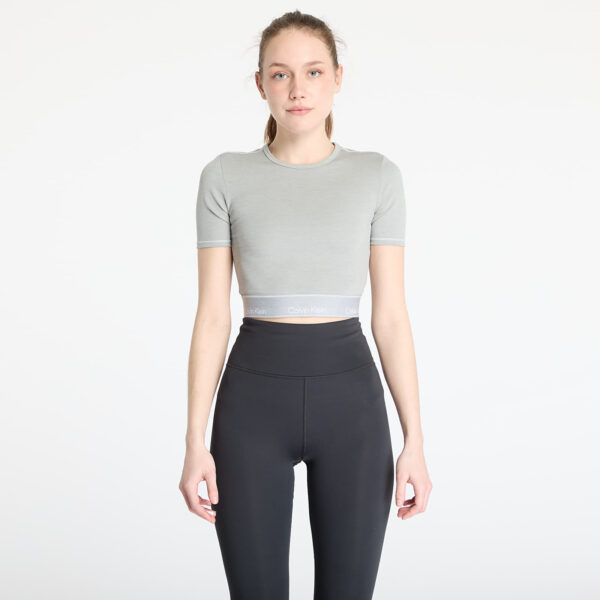 Póló Calvin Klein Sport Wo Short Sleeve T-Shirt Grey Heather XS-alacsony-ár