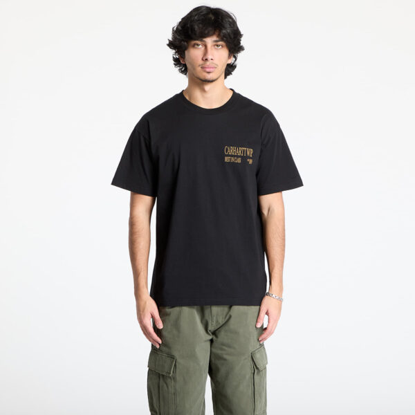 Póló Carhartt WIP S/S Best In Class T-Shirt UNISEX Black XS-alacsony-ár