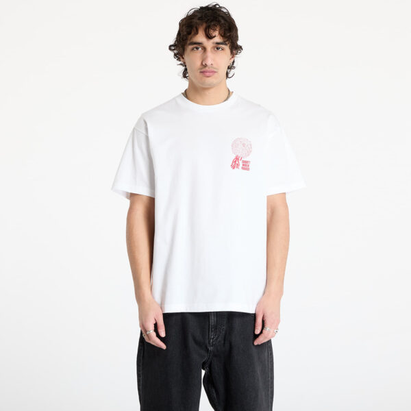 Póló Carhartt WIP S/S Chrysanthemum T-Shirt UNISEX White S-alacsony-ár